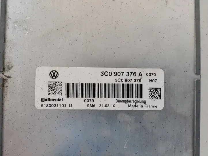Volkswagen PASSAT CC (2008 - 2012) 3C0907376A Блок управления подвеской — фото 4