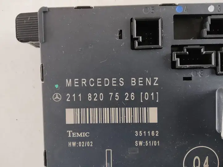 Mercedes-Benz E W211 (2002 - 2009) 2118207526 Блок управления дверью — фото 3