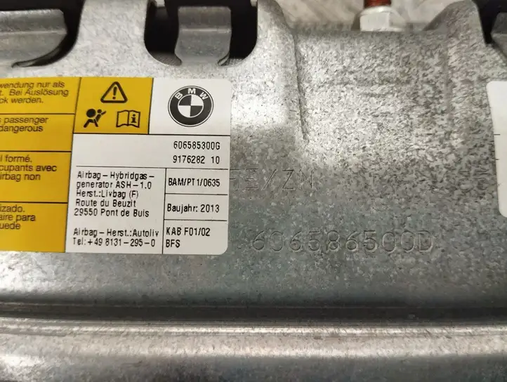 BMW 7 F01 (2008 - 2016) 9176282 Коленная подушка безопасности — фото 8