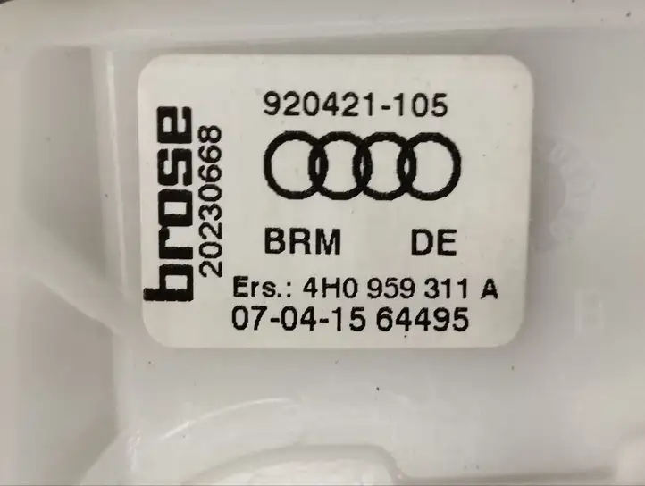 Audi A8 S8 D4 4H (2013 - 2017) 4H0959311A Механизм регулировки сиденья — фото 4