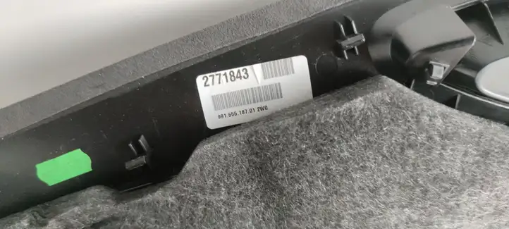 Porsche 911 991 (2011 - 2019) 99155518701 Верхняя обшивка стойки B — фото 3