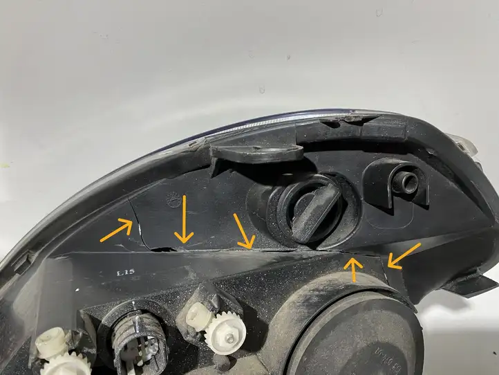 Lancia Ypsilon (2006 - 2011) 51786653 Передняя фара — фото 4
