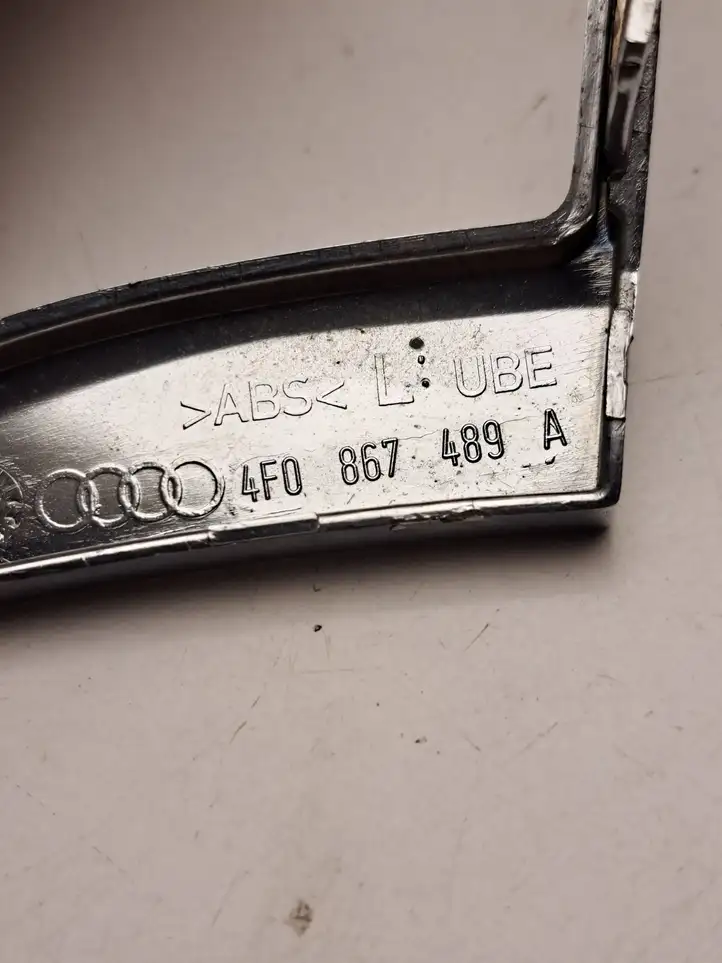 Audi A6 S6 C6 4F (2004 - 2008) 4F0867489A Накладка ручки двери — фото 5