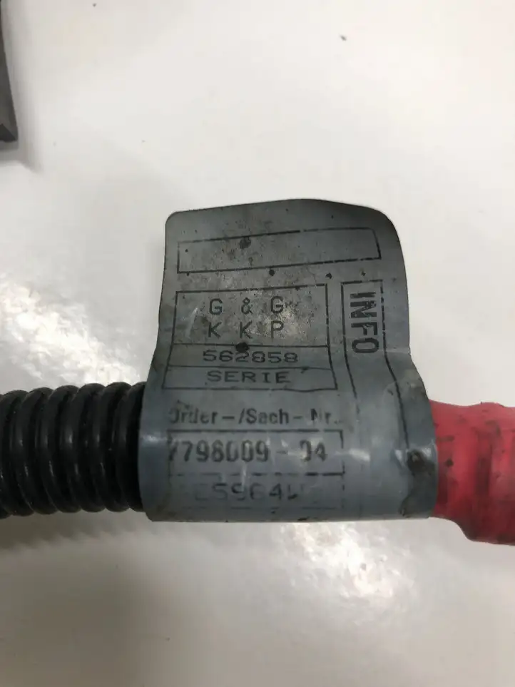 BMW 1 E81 E87 (2004 - 2011) 7798009 Проводка стартера — фото 5