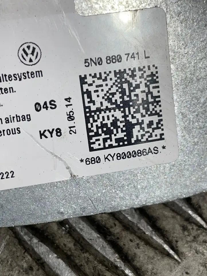 Volkswagen Tiguan (2011 - 2016) 5N0880741L Боковая подушка безопасности шторка — фото 4