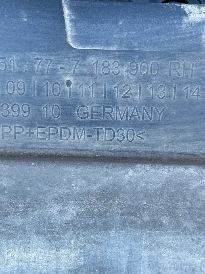 BMW 7 F01 (2008 - 2016) 7183900 Порог кузова — фото 4