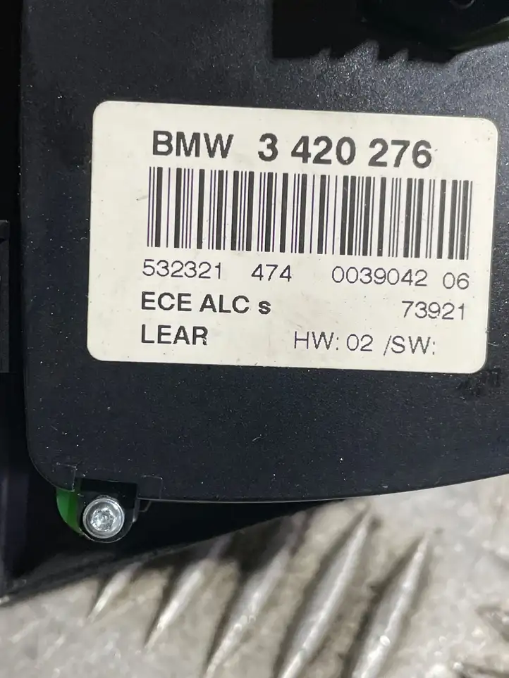 BMW X3 E83 (2003 - 2010) 3420276 Включатель фонарей — фото 3