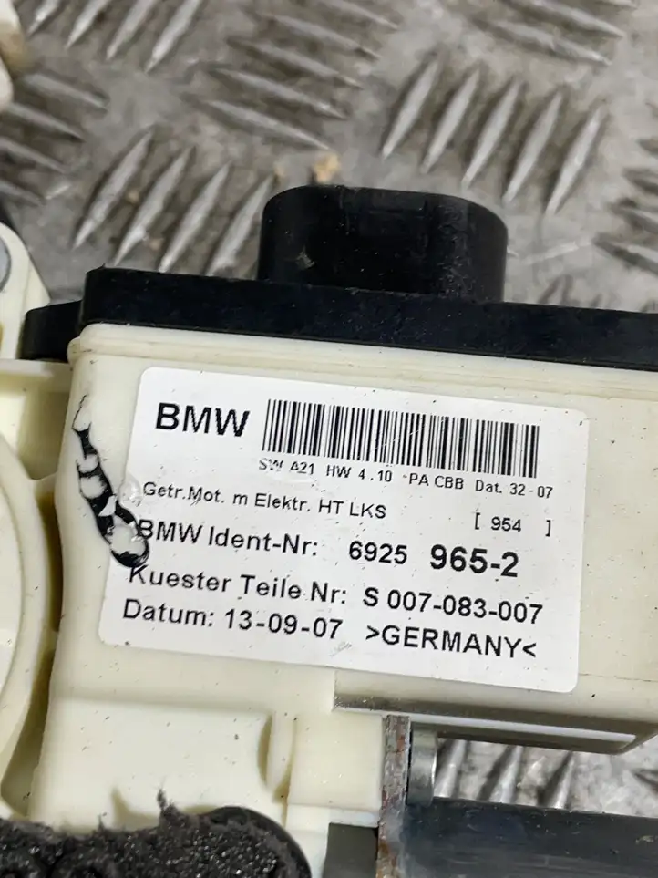 BMW X3 E83 (2003 - 2010) 69259652 Стеклоподъемник передней двери (комплект) — фото 5