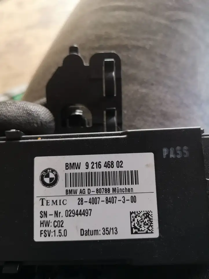 BMW 3 F30 F35 F31 (2012 - 2018) 9216468 Реле обогрева — фото 5