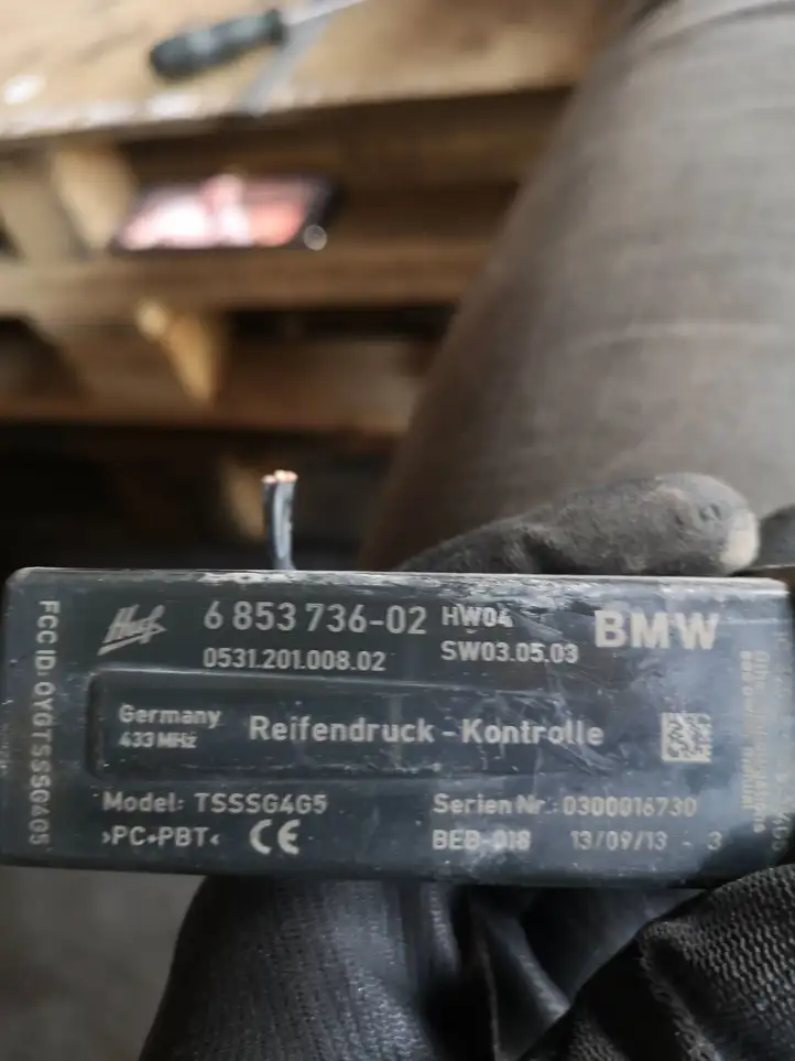 BMW 3 F30 F35 F31 (2012 - 2018) 6853736 Блок управления TPMS — фото 5
