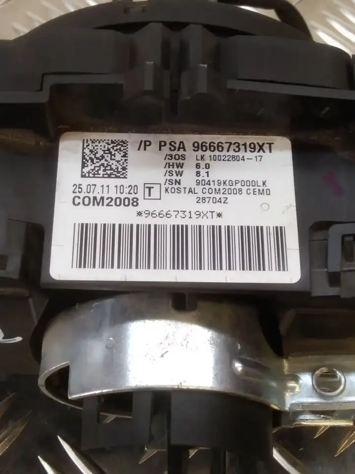 Peugeot 5008 (2009 - 2013) 96667319XT Контактное кольцо SRS — фото 2