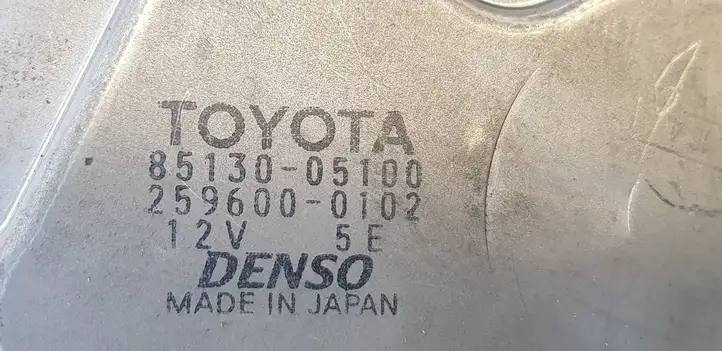 Toyota Avensis T250 (2006 - 2009) 8513005100 Двигатель стеклоочистителя заднего стекла — фото 2