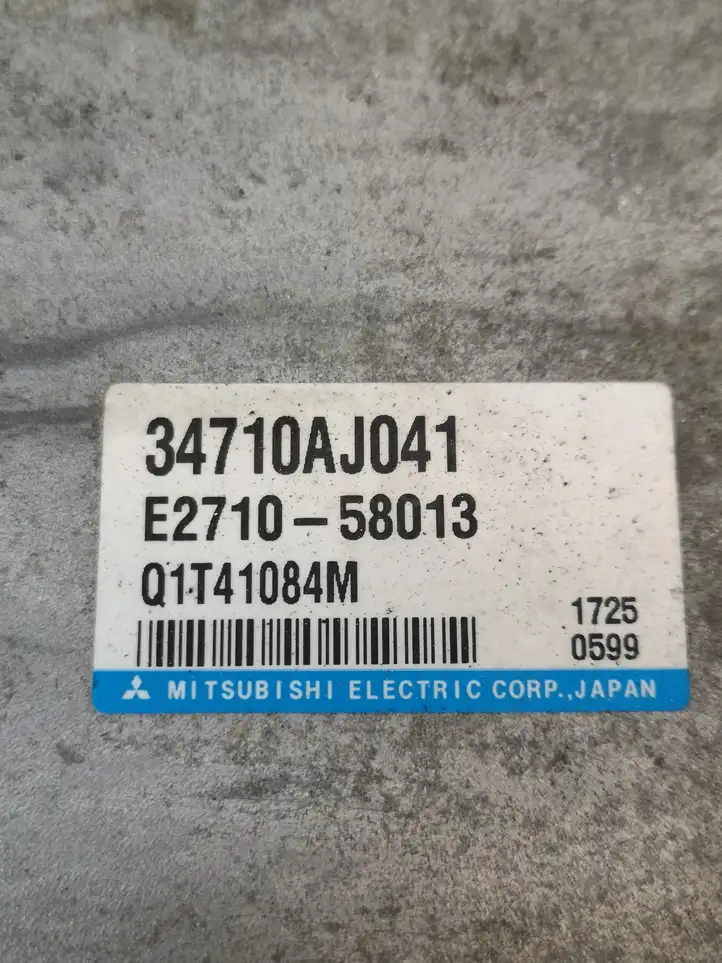 Subaru Outback (2009 - 2014) 34710AJ041 Блок управления усилителем руля — фото 3