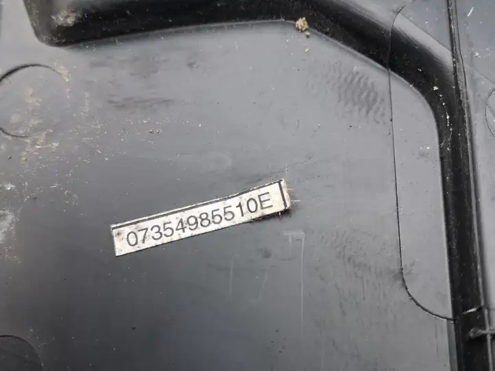 Fiat Doblo (2009 - 2015) 07354985510E Внутренняя отделка заднего порога — фото 2