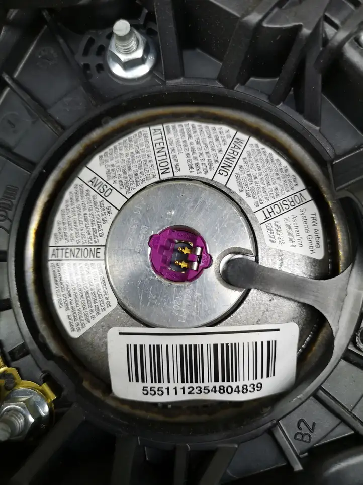 Fiat Doblo (2009 - 2015) 07354968570 Подушка безопасности руля — фото 4