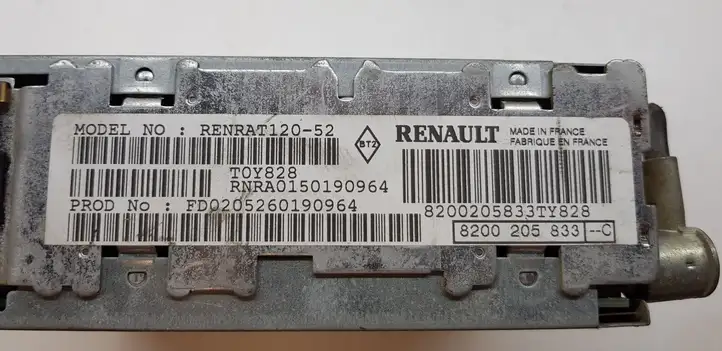 Renault Espace - Grand espace IV (2004 - 2014) 8200205833 Магнитола / мультимедийная система — фото 2