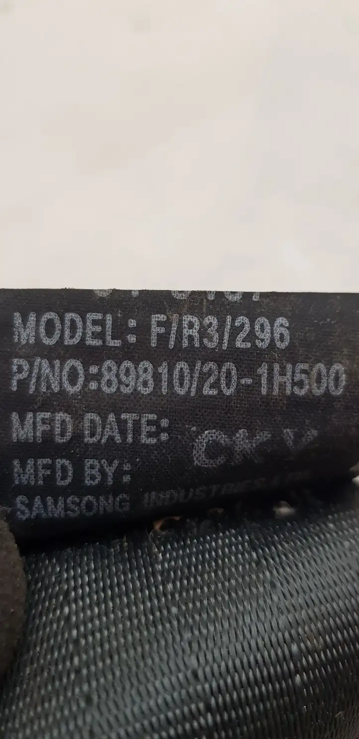 Kia Ceed (2006 - 2010) 898101H500 Задний ремень безопасности — фото 3