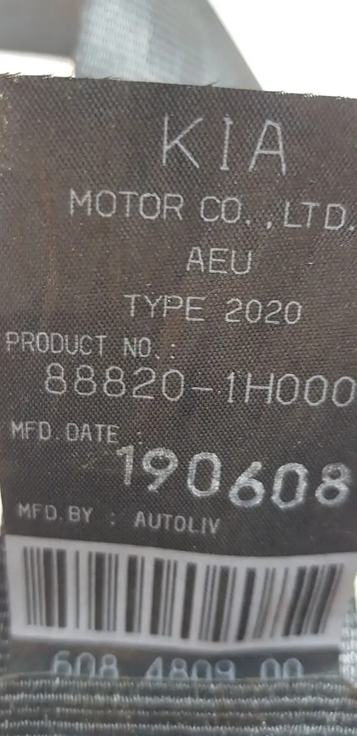 Kia Ceed (2006 - 2010) 888201H000 Передний ремень безопасности — фото 5