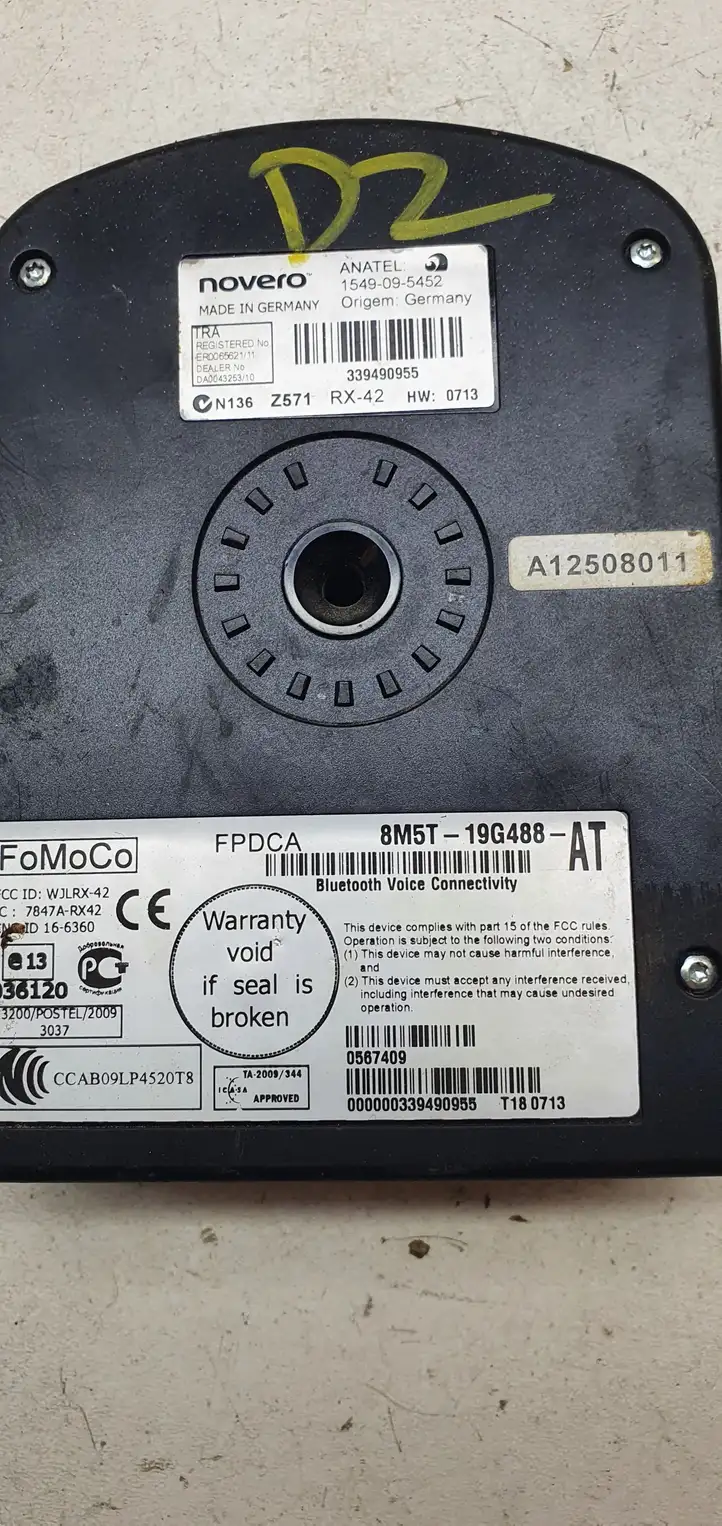 Ford Transit (2006 - 2013) 8M5T19G488AT Bluetooth модуль — фото 3