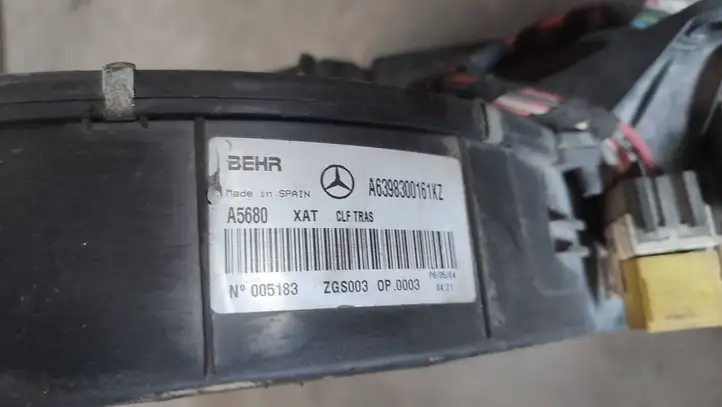 Mercedes-Benz Vito Viano W639 (2003 - 2010) A6398300161 Комплект системы вентиляции салона — фото 5