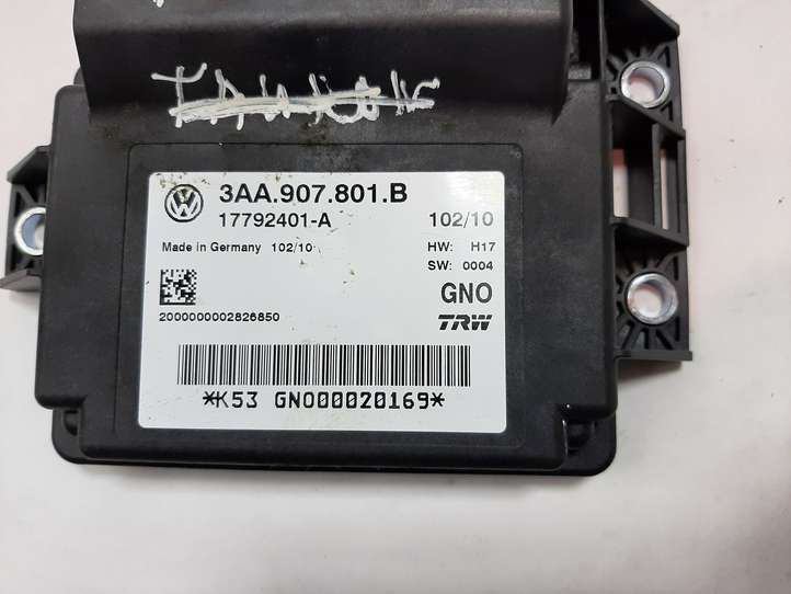 Volkswagen Tiguan (2007 - 2011)  3AA907801B Блок управления заднего тормоза (EMF)
