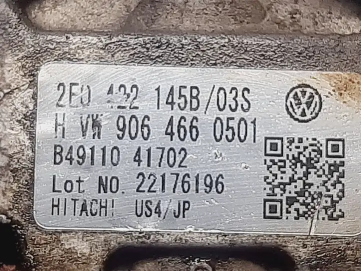 Volkswagen Crafter (2006 - 2016) 2E0422145B Насос ГУР — фото 3