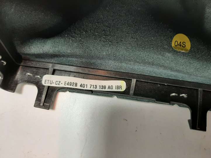 Audi A6 allroad (2012 - 2014)  4G1713139AG Отделка рычага переключения передач (кожа, головка)