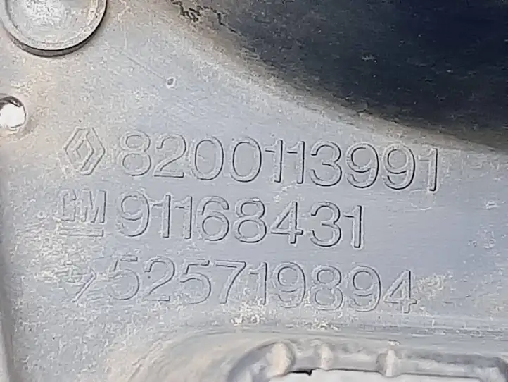 Opel Vivaro (2001 - 2006) 8200113991 Решетка противотуманной фары — фото 2