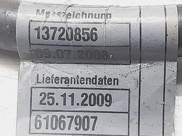 Mercedes-Benz C W204 (2007 - 2014) 13720856 Минусовой провод аккумулятора — фото 2