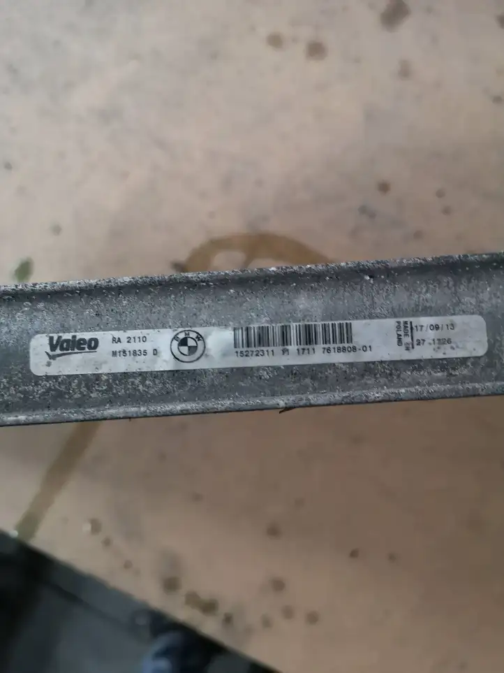 BMW 3 F30 F35 F31 (2012 - 2018) 7618808 Радиатор охлаждающей жидкости двигателя — фото 6
