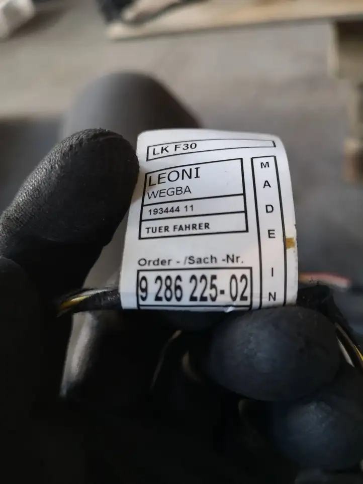 BMW 3 F30 F35 F31 (2012 - 2018) 9286208 Проводка передней двери — фото 5