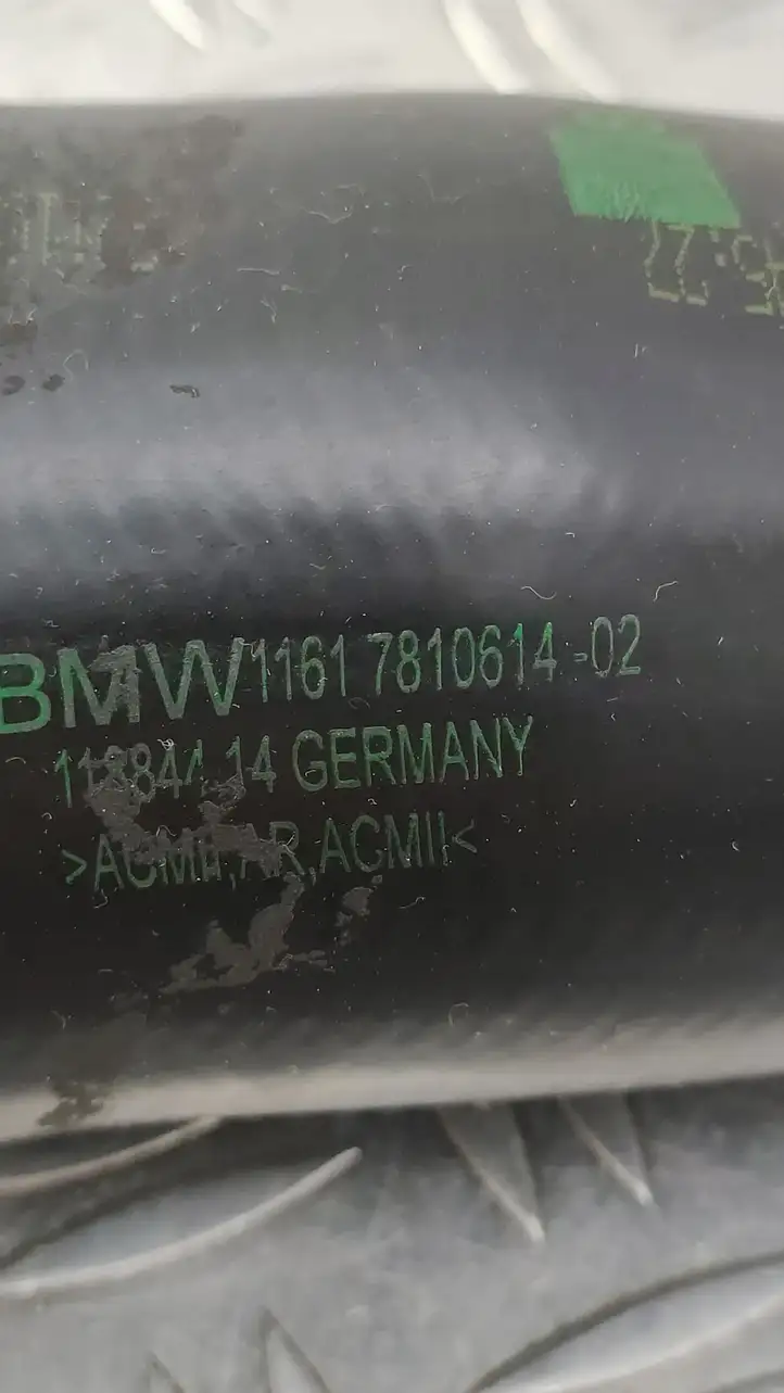 BMW 5 F10 F11 (2009 - 2016) 7810614 Трубки интеркулера / Шланги интеркулера — фото 2