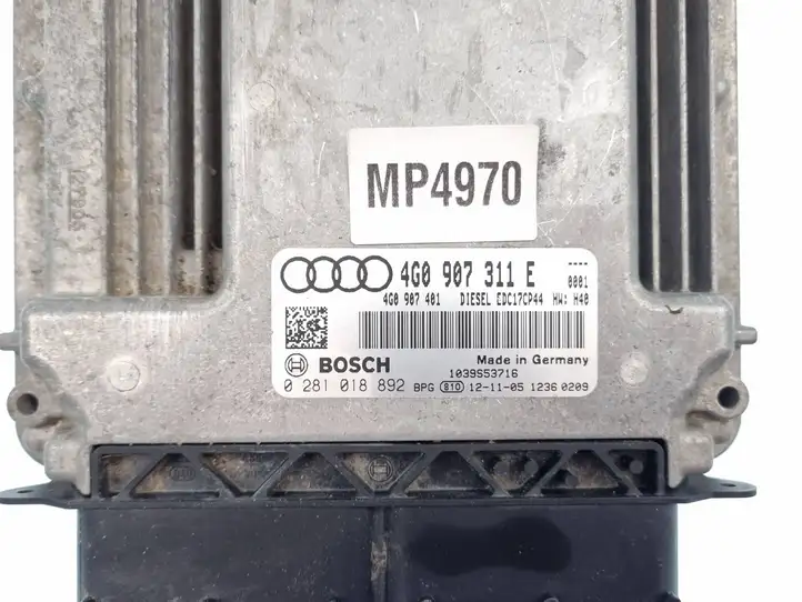 Audi A6 C7 (2011 - 2014) 4G0907311E Блок управления двигателем (ЭБУ) — фото 4