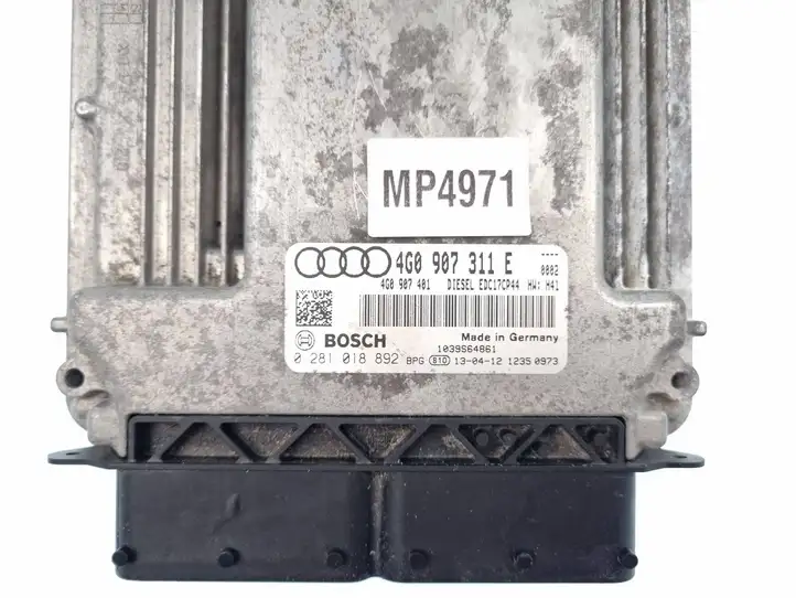 Audi A6 C7 (2011 - 2014) 4G0907311E Блок управления двигателем (ЭБУ) — фото 3