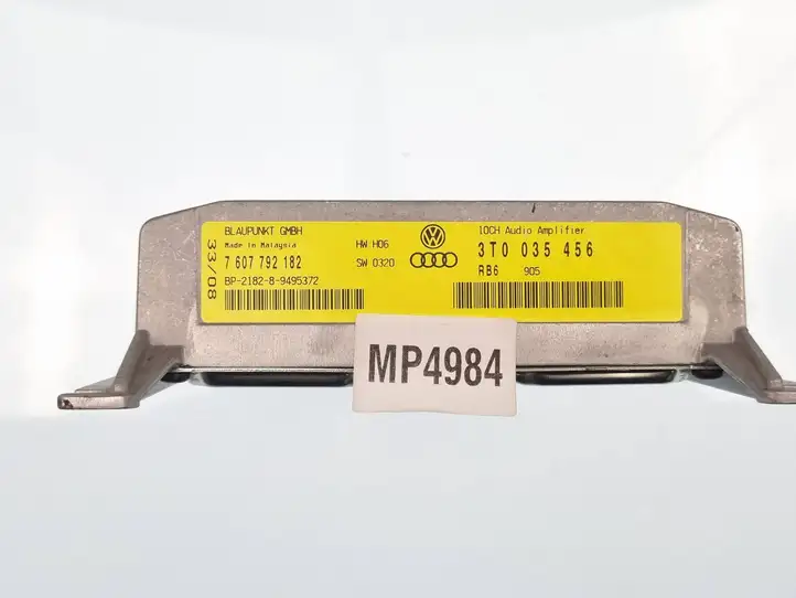 Skoda Superb B6 (3T) (2008 - 2015) 3T0035456 Усилитель звука — фото 4