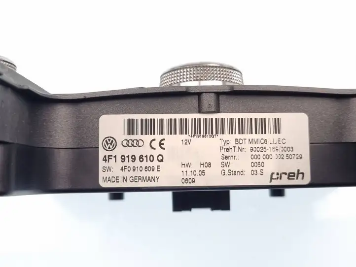 Audi A6 S6 C6 4F (2008 - 2011) 4F1919610Q Контроллер мультимедийной системы — фото 4
