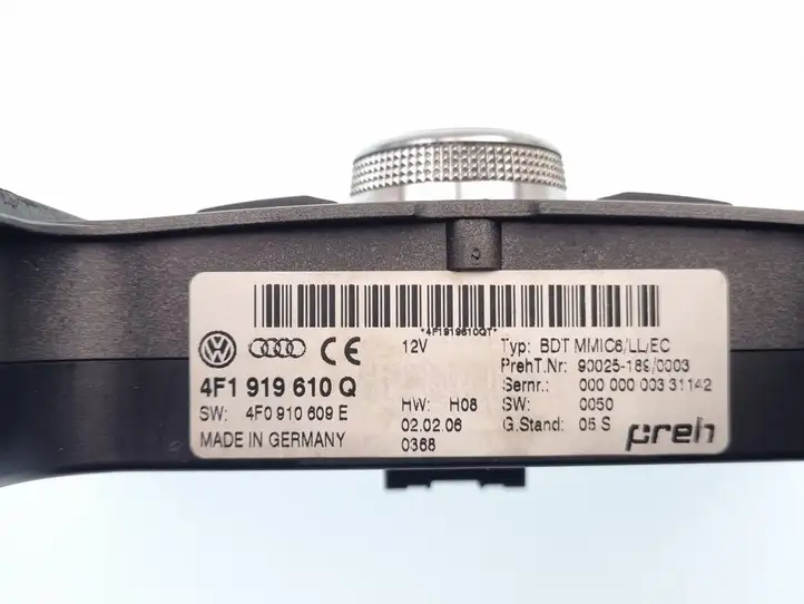 Audi A6 S6 C6 4F (2008 - 2011) 4F1919610Q Контроллер мультимедийной системы — фото 5