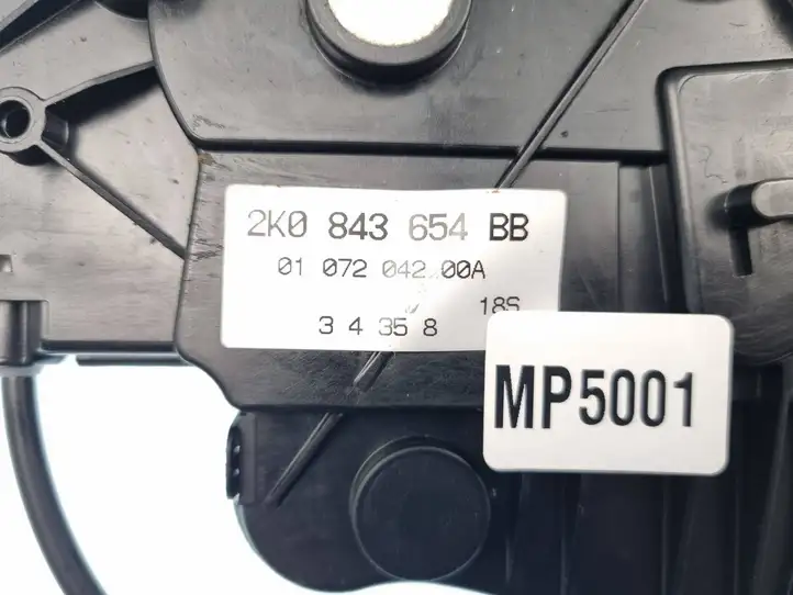 Volkswagen Caddy (2004 - 2010) 2K0843654BB Замок раздвижной двери — фото 5