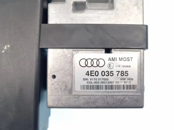 Audi A6 S6 C6 4F (2008 - 2011) 4E0035785 Контроллер мультимедийной системы — фото 4