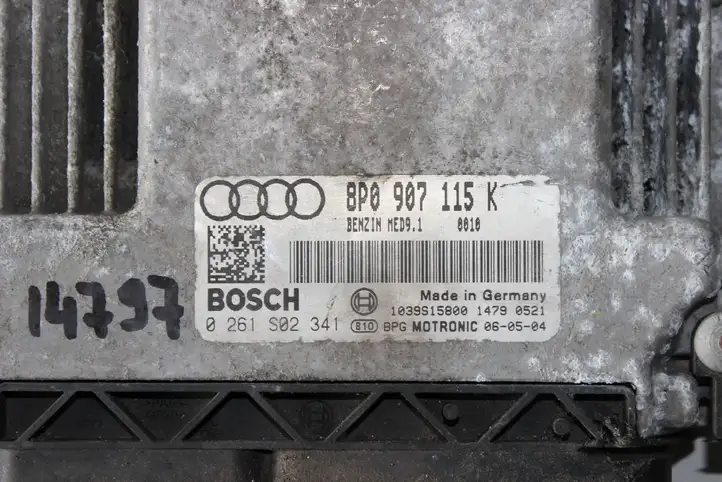 Audi A3/S3 8P (2004 - 2008) 8P0907115K Блок управления двигателем (ЭБУ) — фото 3