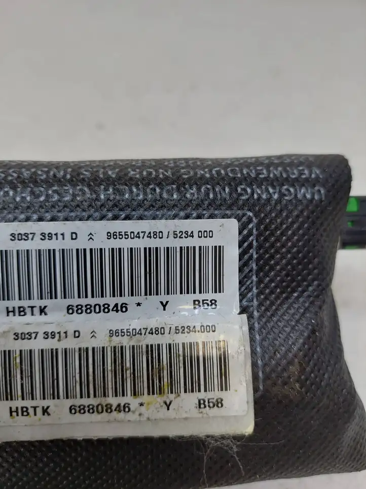 Citroen C4 I Picasso (2006 - 2013) 9655047480 Подушка безопасности сиденья — фото 4