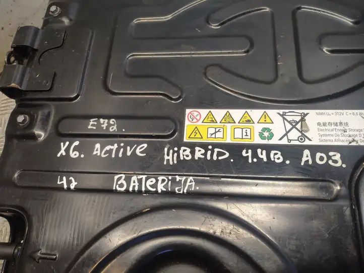 BMW X6 E71 (2008 - 2014) 7597698 Аккумулятор гибридного / электрического автомобиля — фото 9