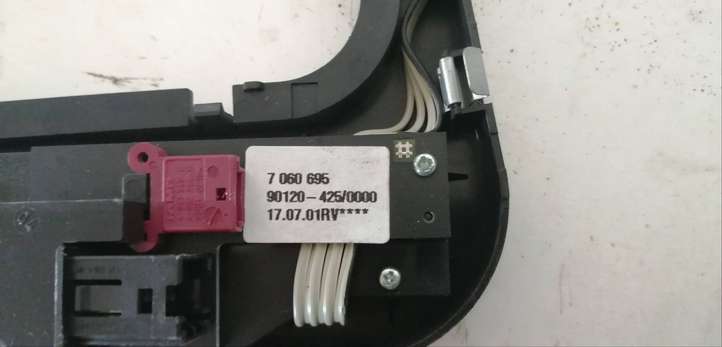 BMW 5 E39 (1996 - 2003)  7060695 Отделка рычага переключения передач (кожа, головка)