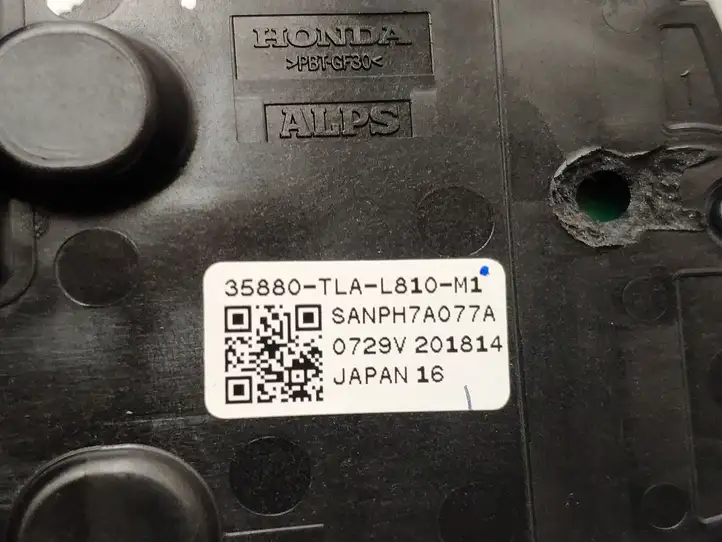 Honda Civic X (2016 - 2021) 35880TLAL810M1 Кнопки на рулевом колесе — фото 7