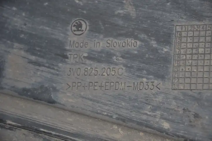 Skoda Superb B8 (3V) (2015 - 2023) 3Q0825205C Защита днища — фото 4