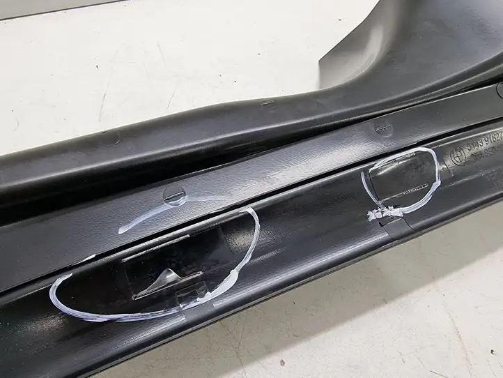 BMW 5 F10 F11 (2009 - 2016) 9162723 Внутренняя отделка заднего порога — фото 3