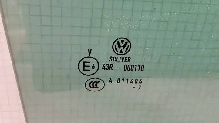 Volkswagen PASSAT B6 (2005 - 2010)   Основное стекло задних дверей