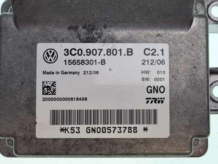 Volkswagen PASSAT B6 (2005 - 2010) 3C0907801B Блок управления стояночным тормозом — фото 3