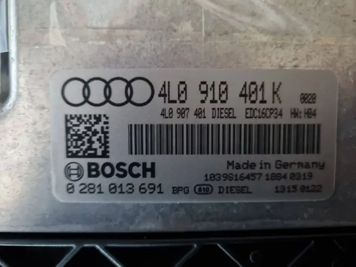 Audi Q7 4L (2009 - 2015) 4L0910401K Блок управления двигателем (ЭБУ) — фото 4