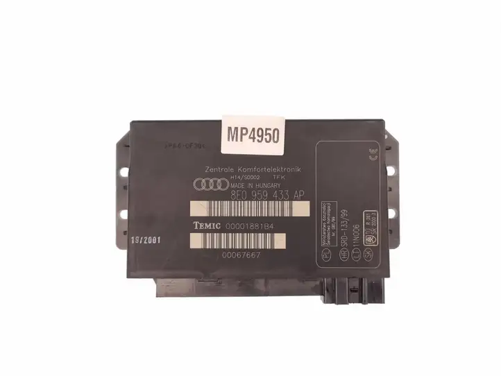 Audi A4 S4 B6 8E 8H (2000 - 2006) 8E0959433AP Модуль комфорта — фото 1